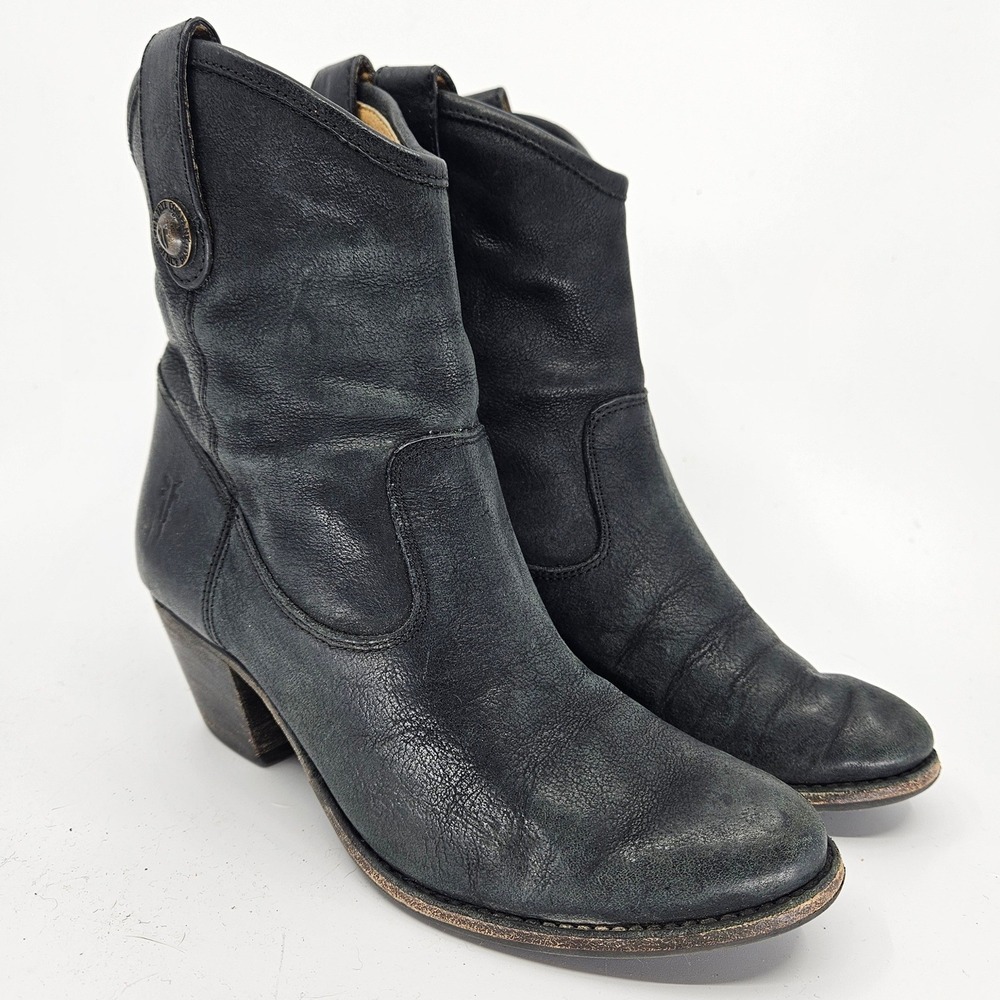 Genuine Frye – Made in Mexico – Distressed Leather‎ – Carson Shortie Size 6.5